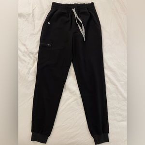 Figs High-Waisted Joggers - Black